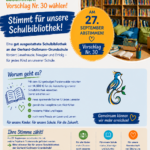 Stimmt beim Fürstenwalder Bürgerbudget für die Bibliothek der Goßmann-Grundschule